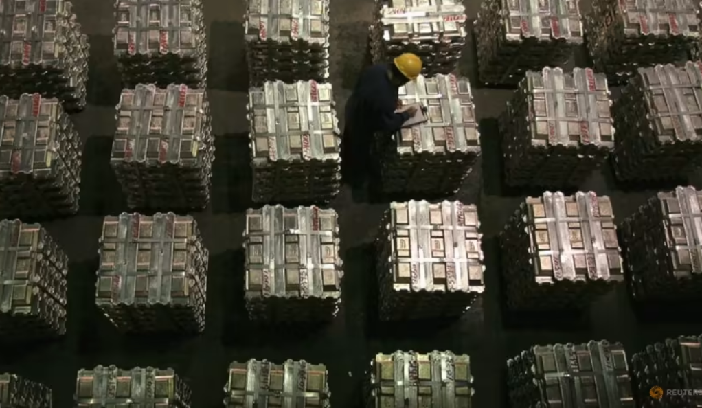 Base Metals Slip as China Economic Data Looms